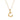 Jewelry wholesale Bamboo 18K 26 Alphabet Pendant Stainless Steel Necklace