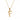 Jewelry wholesale Bamboo 18K 26 Alphabet Pendant Stainless Steel Necklace