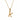 Jewelry wholesale Bamboo 18K 26 Alphabet Pendant Stainless Steel Necklace