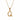 Jewelry wholesale Bamboo 18K 26 Alphabet Pendant Stainless Steel Necklace