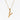 Jewelry wholesale Bamboo 18K 26 Alphabet Pendant Stainless Steel Necklace
