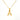 Jewelry wholesale Bamboo 18K 26 Alphabet Pendant Stainless Steel Necklace