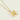 Jewelry wholesale Chubby Gold Alphabet Stainless Steel Necklace