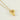 Jewelry wholesale Chubby Gold Alphabet Stainless Steel Necklace