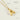 Jewelry wholesale Chubby Gold Alphabet Stainless Steel Necklace
