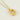 Jewelry wholesale Chubby Gold Alphabet Stainless Steel Necklace