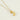 Jewelry wholesale Chubby Gold Alphabet Stainless Steel Necklace