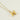 Jewelry wholesale Chubby Gold Alphabet Stainless Steel Necklace