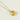 Jewelry wholesale Chubby Gold Alphabet Stainless Steel Necklace
