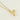 Jewelry wholesale Chubby Gold Alphabet Stainless Steel Necklace