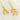 Jewelry wholesale Chubby Gold Alphabet Stainless Steel Necklace