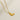 Jewelry wholesale Chubby Vapor Bubble 26 Alphabet Pendant Stainless Steel Necklace