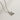 Jewelry wholesale Chubby Vapor Bubble 26 Alphabet Pendant Stainless Steel Necklace