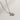 Jewelry wholesale Chubby Vapor Bubble 26 Alphabet Pendant Stainless Steel Necklace