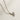 Jewelry wholesale Chubby Vapor Bubble 26 Alphabet Pendant Stainless Steel Necklace