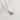 Jewelry wholesale Chubby Vapor Bubble 26 Alphabet Pendant Stainless Steel Necklace