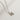 Jewelry wholesale Chubby Vapor Bubble 26 Alphabet Pendant Stainless Steel Necklace