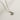 Jewelry wholesale Chubby Vapor Bubble 26 Alphabet Pendant Stainless Steel Necklace