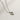 Jewelry wholesale Chubby Vapor Bubble 26 Alphabet Pendant Stainless Steel Necklace