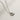 Jewelry wholesale Chubby Vapor Bubble 26 Alphabet Pendant Stainless Steel Necklace
