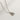 Jewelry wholesale Chubby Vapor Bubble 26 Alphabet Pendant Stainless Steel Necklace
