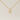 Jewelry wholesale Five Leaf Clover 18K Shell Letter Pendant Stainless Steel Necklace