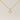 Jewelry wholesale Five Leaf Clover 18K Shell Letter Pendant Stainless Steel Necklace