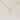 Jewelry wholesale Five Leaf Clover 18K Shell Letter Pendant Stainless Steel Necklace