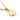 Jewelry wholesale Four Leaf Clover Pendant Shell Letter Stainless Steel 18K Gold Necklace