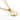 Jewelry wholesale Four Leaf Clover Pendant Shell Letter Stainless Steel 18K Gold Necklace