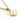 Jewelry wholesale Four Leaf Clover Pendant Shell Letter Stainless Steel 18K Gold Necklace