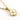 Jewelry wholesale Four Leaf Clover Pendant Shell Letter Stainless Steel 18K Gold Necklace