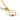 Jewelry wholesale Four Leaf Clover Pendant Shell Letter Stainless Steel 18K Gold Necklace
