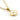 Jewelry wholesale Four Leaf Clover Pendant Shell Letter Stainless Steel 18K Gold Necklace