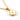 Jewelry wholesale Four Leaf Clover Pendant Shell Letter Stainless Steel 18K Gold Necklace
