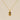 Jewelry wholesale Gold Plated 26 Capital Letter Crocodile Textured Pendant Necklace