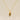 Jewelry wholesale Gold Plated 26 Capital Letter Crocodile Textured Pendant Necklace