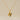 Jewelry wholesale Gold Plated 26 Capital Letter Crocodile Textured Pendant Necklace