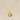 Jewelry wholesale Gold Plated 26 Capital Letter Crocodile Textured Pendant Necklace