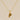 Jewelry wholesale Gold Plated 26 Capital Letter Crocodile Textured Pendant Necklace