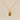 Jewelry wholesale Gold Plated 26 Capital Letter Crocodile Textured Pendant Necklace