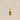 Jewelry wholesale Gold Plated 26 Capital Letter Crocodile Textured Pendant Necklace