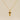 Jewelry wholesale Gold Plated 26 Capital Letter Crocodile Textured Pendant Necklace
