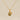 Jewelry wholesale Gold Plated 26 Capital Letter Crocodile Textured Pendant Necklace
