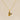 Jewelry wholesale Gold Plated 26 Capital Letter Crocodile Textured Pendant Necklace
