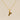 Jewelry wholesale Gold Plated 26 Capital Letter Crocodile Textured Pendant Necklace