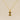Jewelry wholesale Gold Plated 26 Capital Letter Crocodile Textured Pendant Necklace