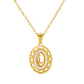 Jewelry wholesale Love Hollow Letter Stainless Steel Pendant Necklace