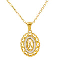 Jewelry wholesale Love Hollow Letter Stainless Steel Pendant Necklace