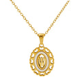 Jewelry wholesale Love Hollow Letter Stainless Steel Pendant Necklace